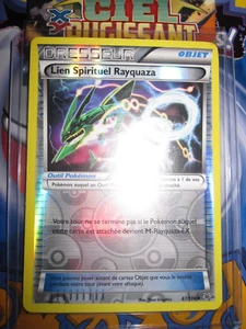 POKEMON CIEL RUGISSANT XY6 (◕‿◕✿) FR UNCO LIEN SPIRITUEL RAYQUAZA REVERSE 87/108 - Picture 1 of 2