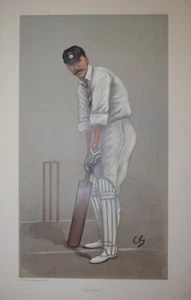 VANITY FAIR CRICKETER. "HAMPSHIRE" CAPTAIN EDWARD WYNYARD.1898. - Bild 1 von 1