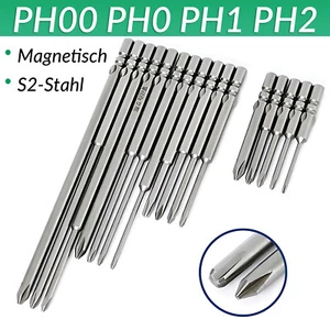 Magnetisch Torx Schraubendreher Bit 4mm Durchm Rund Schaft 40mm 60mm lang PH - Picture 1 of 38