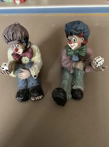 Gilde Clown Figuren Gewinner und Verlierer - Bild 1 von 7