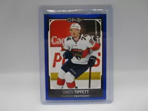 21-22 O-Pee-Chee OPC Owen Tippett #181 Blue Border Parallel Card Florida Panther - Picture 1 of 2