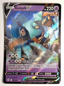 Golurk V - 070/203 - Pokemon Evolving Skies Sword & Shield Ultra Rare Card NM - Picture 1 of 2