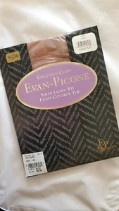 Vintage Evan-Picone EXECUTIVE CLASS Pantyhose Long Nude # 456 - Foto 1 di 2