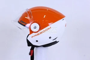 LAZER HELM BOLERO FREEDOM ORANGE JET S-L-M SONNENBLENDE MOTORRADHELM ROLLERHELM - Bild 1 von 4