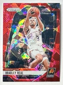 2024-25 Prizm Bradley Beal Red Cracked Ice Prizm Refractor SP #54 Phoenix Suns - Bild 1 von 12