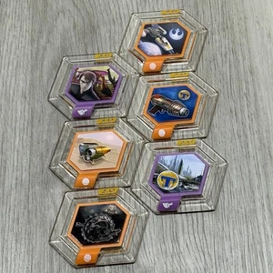 6 - Disney Star Wars Infinity Power Disc Lote General Grievous Rueda Bicicleta Ala Y - Imagen 1 de 7