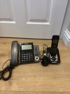 Panasonic KX-TGF320 Combo Cordless & Corded Telephone with Answer Machine - Picture 1 of 8