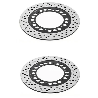 Pair Front Brake Rotors for Yamaha Venture Royale XVZ1300D 1986-1995 87 88 89 90 — 第 1/4 张图片