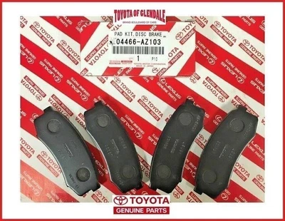 Pastillas de freno cerámicas traseras Toyota 4runner 2003-2021 originales OEM 04466-AZ103 Foto 1 de 4