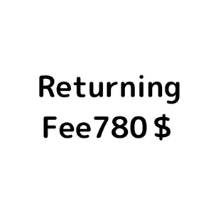 Rückgabegebühr780USD - Bild 1 von 1
