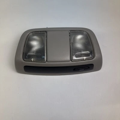 Nissan Xterra Frontier 2002-2004 domo superior luz mapa gris con pantalla OEM Foto 1 de 4