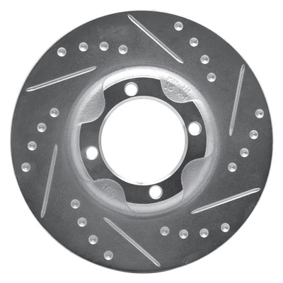 For Mercury Capri 91-94 Brake Rotor DFC Premium Drilled & Slotted Front Foto 1 de 4