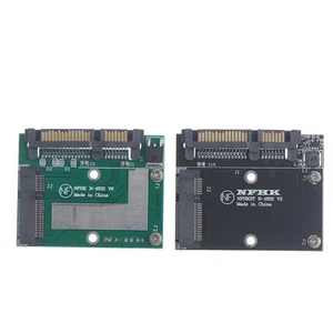 Half height MSATA Mini Pcie SSD To 2.5'' SATA3 6.0gps Adapter Converter Card Nm - Zdjęcie 1 z 15