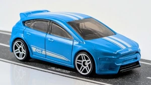 Ford Focus RS / Light Blue / Hot Wheels / 2022 - Picture 1 of 2