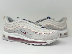 DC4013 001 Nike Air Max 97 SE Retro First Use White University Red US 9.5 Wmns - Picture 1 of 7