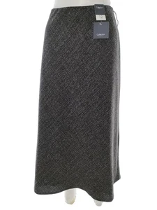 DEBENHAMS  Größe 12 (40) Grau Lang Maxi-Rock Asymmetrisch - Bild 1 von 5