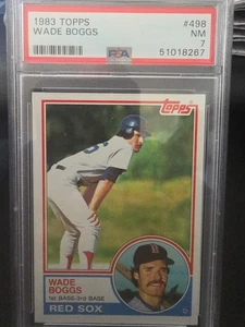 1983 Topps - Wade Boggs #498 (RC) - Picture 1 of 2