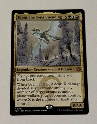 MTG Ureni, the Song Unending - Tarkir Dragonstorm LP - Image 1 of 2