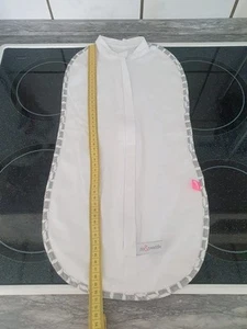 Weiß/grauer dünner Pucksack - 50cm - neuwertig - Bild 1 von 1