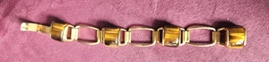 Hübsches altes Tigerauge Armband 18cm Länge; Modeschmuck - Bild 1 von 2