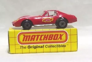 MJ7 Matchbox - 1991 Yellow Box - MB58 Chevrolet Corvete - rot - Bild 1 von 4