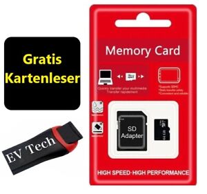 Micro SD Karte Speicherkarte Memory card 16GB 32GB 64GB 128GB 256GB Mit Adapter