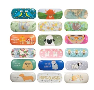 Reading Glasses Hard Case Cover Spec Holder Fun Design Adult Kids Sass & Belle - Picture 1 of 45
