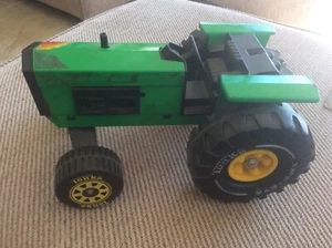 Vintage Tonka Green Farm Tractor Toy Big Wheels Working XMB-975 Free UK Post - Picture 1 of 7