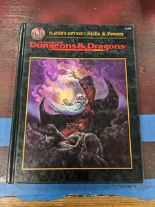 Player's Option Skills & Powers Hardcover 2154 Advanced Dungeons & Dragons - Picture 1 of 2