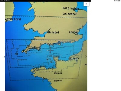 C MAP  NT+ 2005. CENTRAL ENGLISH CHANNEL (Cornwall to Kent) - Image 1 of 2