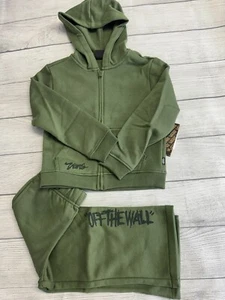 Vans Sweat-Suit Kids Youth Size 5T New Off The Wall Unicorn Hoodie Sweatpants - Picture 1 of 6