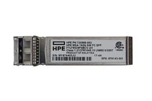HP MSA 2040 2050 2060 16Gb SW FC SFP Modul / HPE 720999-002, 876143-001 - Bild 1 von 1