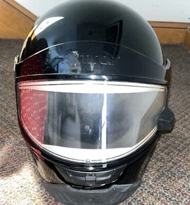 ARCTIC CAT Vintage Full Face Black Helmet DOT XXL GOOD CONDITION - Picture 1 of 10