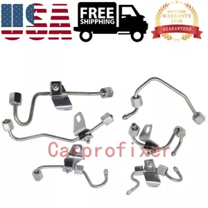 Fits 2003-2007 5.9L Dodge Cummins Diesel Set OF 6 Fuel Injection Line 5086872AB - Foto 1 di 9