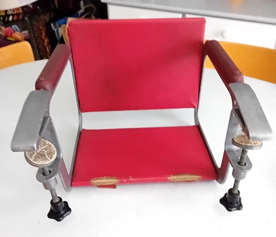 Siège De Table chaise haute Pour Bébé Métal  Et Bois - Photo 1/4