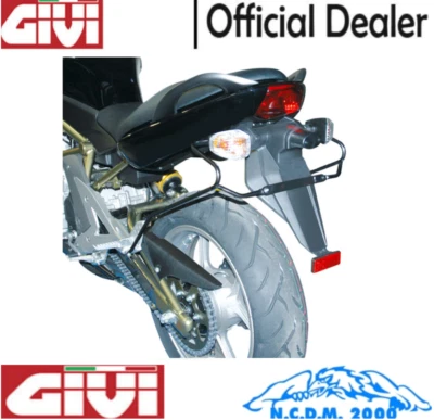GIVI TELAIO PER BORSE SOFFICI LATERALI KAWASAKI ER 6n / ER 6f 650 2006 2007 2008 Foto 1 de 4