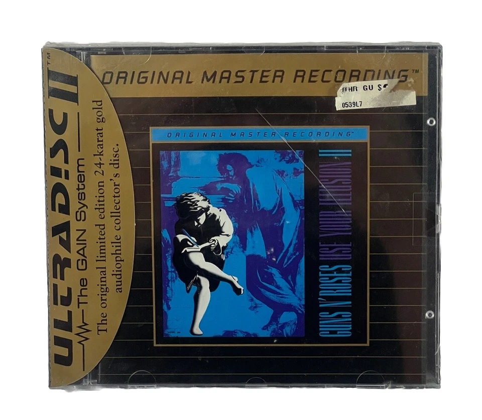 Guns N' Roses Use Your Illusion II MFSL 24kt Gold CD Original Master Recording Foto 1 de 4