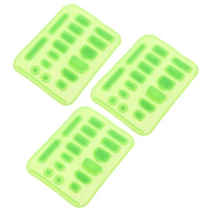 3 Sets Notebook Dust Plug Cover Keyboard with Screen Display Headphone - Photo 1 sur 12