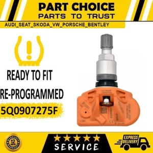 Pre-Programmed TPMS For AUDI_SEAT_SKODA_VW_PORSCHE_BENTLEY _ 5Q0907275F - Picture 1 of 3