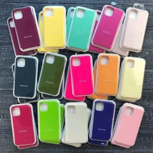 HIGH QUALITY Silicone Case  for iPhone 16 15 14 13 12 11 Pro Max - Picture 1 of 18