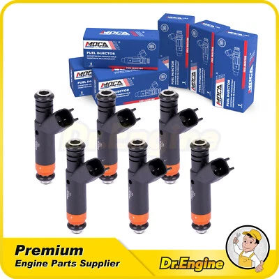 6x Fuel Injector for Ford F-150 Heritage E-150 E-250 Econoline 4.2L  - Imagem 1 de 4