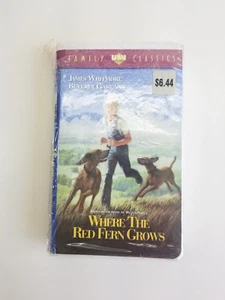 Vintage VHS SEALED Where The Red Fern Grows Movie - Picture 1 of 3