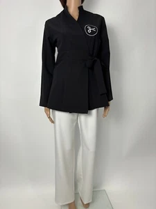 Luxury tunic and trousers with embroidery for medical and spa therapists - Picture 1 of 9