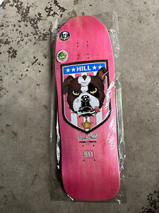 Powell Peralta Frankie Hill Bulldog Old School Reissue Skateboard Deck Pink