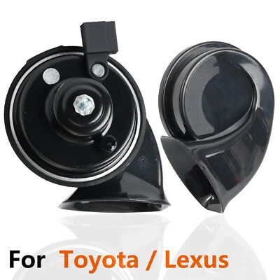 For Toyota Highlander Tacoma Camry Corolla RAV4 Snail Horn 125db Loud Dual Tone - Image 1 of 4
