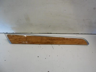 05-11 Audi A6 Quattro C6 A6 Rear Left Interior Door Panel Wood Trim 4F0867419 - Image 1 of 4
