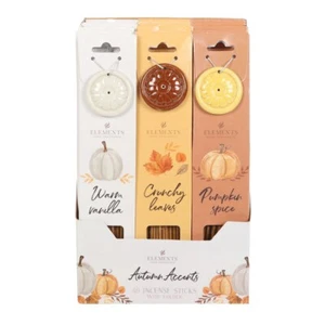 Set of 18 Autumn Accents Incense Sticks - Picture 1 of 1