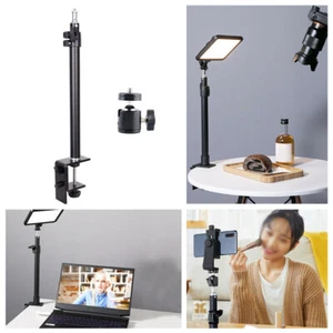 60cm Desk Mount Studio LED Video Light Fold Camera Flash Tabel Clip Light Stand - Zdjęcie 1 z 12