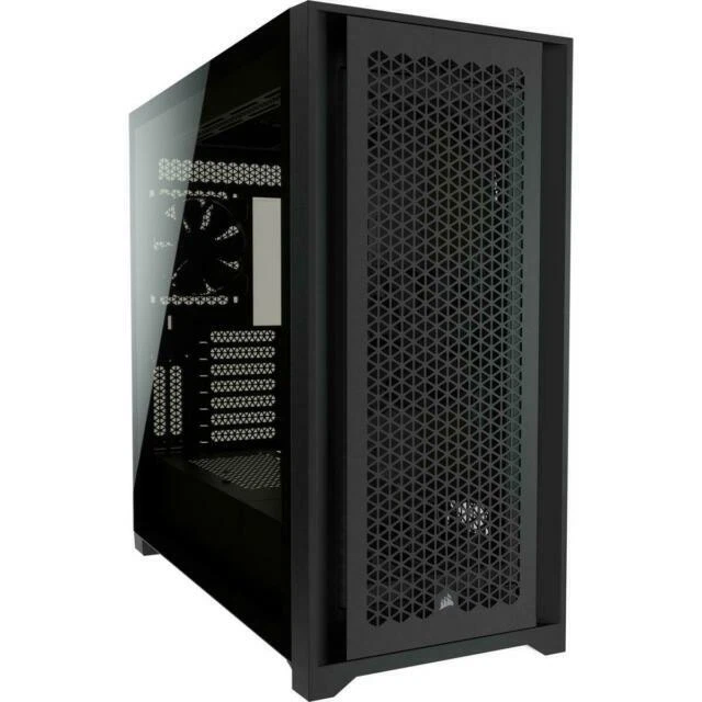 Corsair 5000d Airflow Tempered Glass Mid-tower ATX PC Case 5000 Series Black - Image 1 of 1