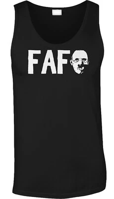 FAFO Hannibal Funny Halloween October Costume Fall Horror Movie Fan Mens Tank - Image 1 of 3